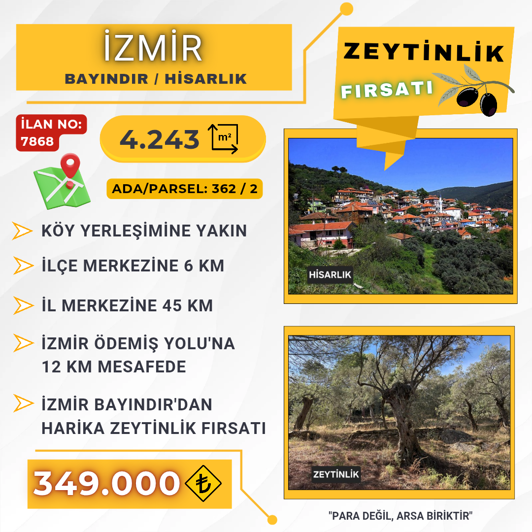 İlan No: 7868